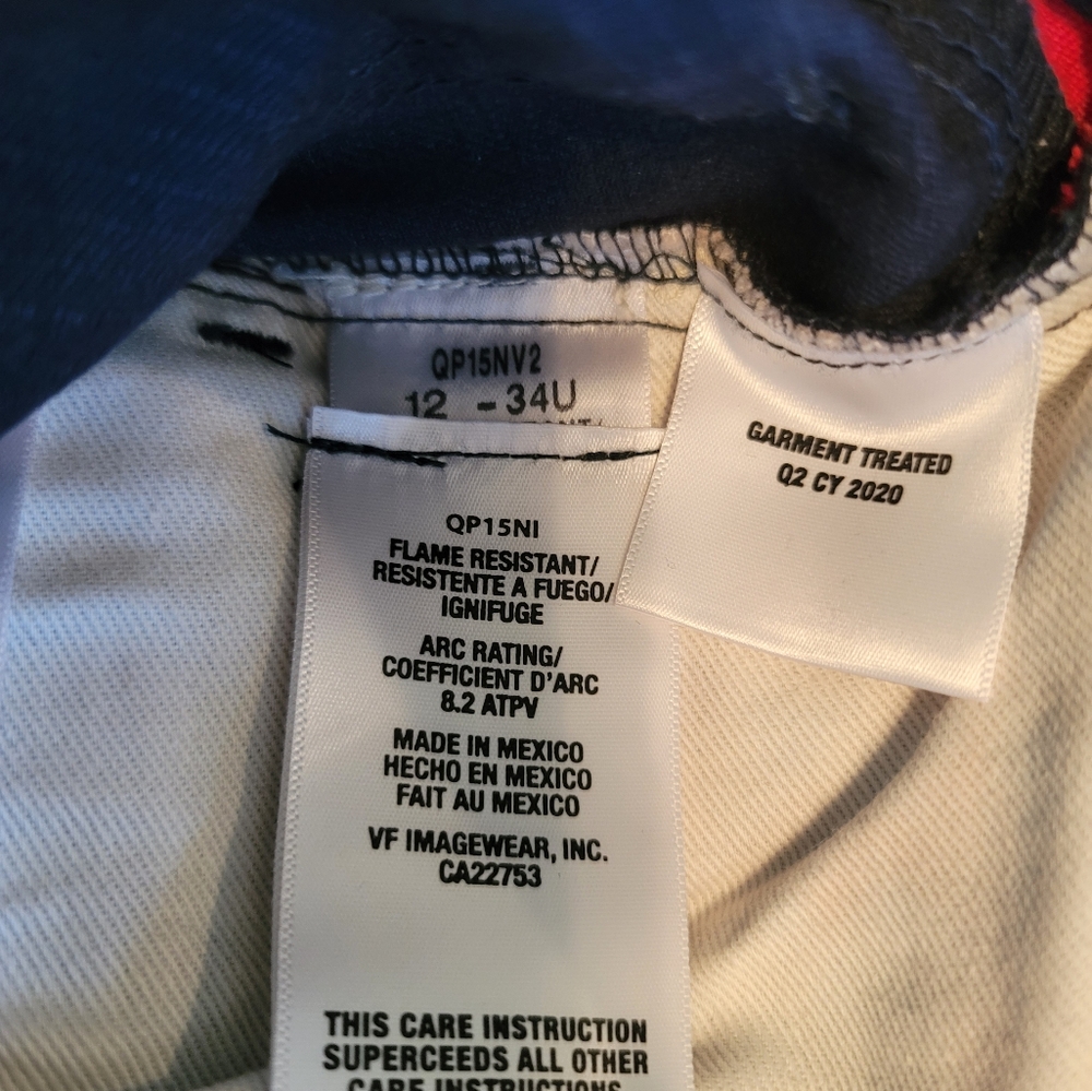 Bulwark Navy Womens Cargo Pants - Picture 8 of 11